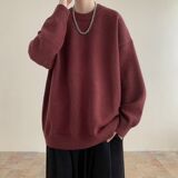 酒红色