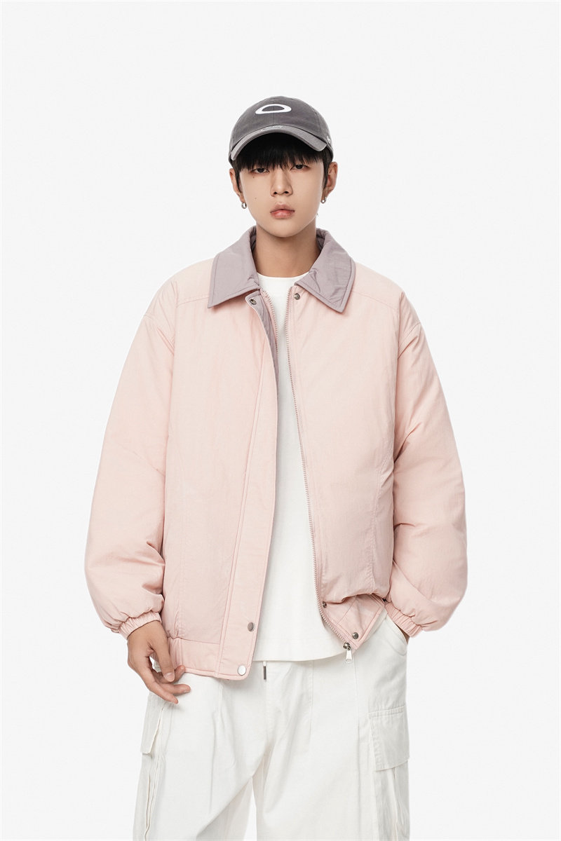 1506-1/M8606/P75潮情侣棉衣撞色宽松INSstudios男士棉服,男装棉衣,星座1506-1