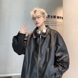 1506/QW3010/P72春秋痞帅外套男高街潮牌港风韩版潮流宽松夹克2，男装夹克，星座1506-1
