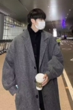 1506/N4211/P69男士秋冬季加厚夹克风衣韩版中长款呢子外套2，男装夹克，星座1506-1