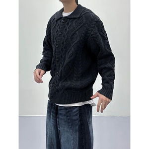 1506/MQ2231/P72男装秋季休闲潮流印花宽松青年牛仔茄克外套2图片