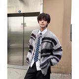 1506-1/MM371/P59美式复古软糯撞色针织衫外套男，男装针织衫/毛衣，星座1506-1