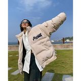 1506/MM261/P54美式复古灯芯绒刺绣立领棉服男情侣]宽松外套1，男装棉衣，星座1506-1