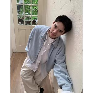 1506-1/JJ581/P82春秋冬季宽松休闲百搭ins长袖外套图片