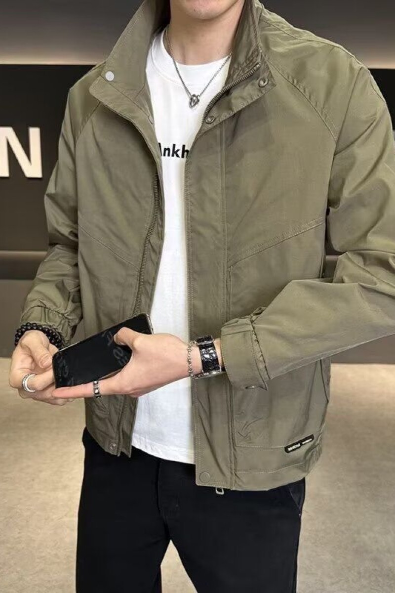 1506-1/J81611/P62春秋季新款立领简约休闲夹克男，男装夹克，星座1506-1