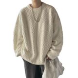 1506/MMY6071/43男式韩版潮流秋冬加厚毛衣日系宽松针织衫冬季1，男装针织衫/毛衣，星座1506-1