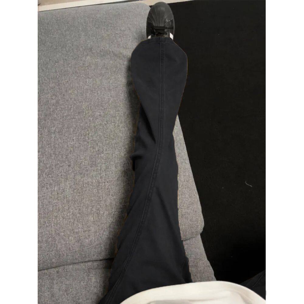1506/KA82201/P54美式复古男款美式高街潮牌弯刀裤直筒微喇裤2,男装休闲裤,星座1506-1