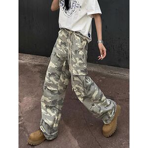 1506-1/KNZ131/P62原版高品质半松紧迷彩牛仔裤图片