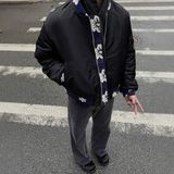 1506-1/JP201/P64美式高街提花飞行员夹克外套男，男装夹克，星座1506-1