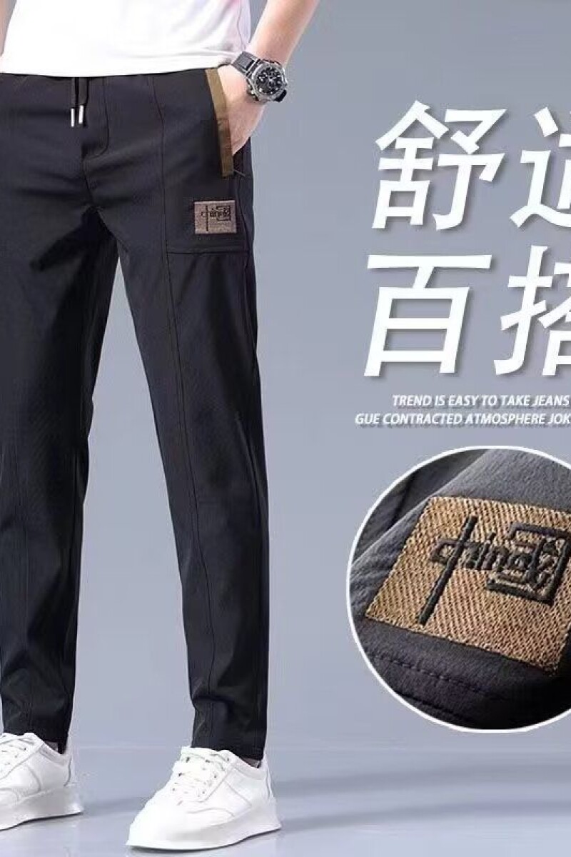1506-1/KK1091/P39冰丝休闲裤男士宽松直筒运动裤,女装休闲裤,星座1506-1
