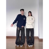 1506/MM51451/P59圆领毛衣针织衫男潮牌帅气秋冬季打底衫2，男装T恤，星座1506-1