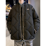 1506-1/MY108/P85潮牌高级感百搭葫芦格棉衣加厚日系风格男士2，男装棉衣，星座1506-1