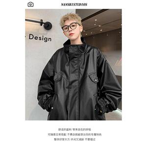1506-1/JJ5151/P70新款港风机车今年流行美式复古帅气图片