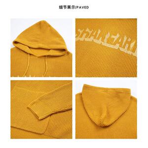 1506/MX0581/P62秋美式复古休闲慵懒风V领针织衫男纯色外套1图片
