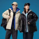 1506/M2071/P74冬季加绒加厚面包服新款潮流日系简约棉衣外套1，男装棉衣，星座1506-1