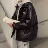 1506/M2071/P74冬季加绒加厚面包服新款潮流简约棉衣外套男1，男装棉衣，星座1506-1