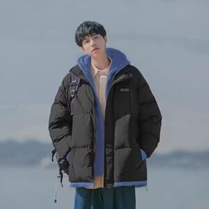 1506/M2131/P71港风棉衣男款冬新款大码潮流冬装面包服2图片