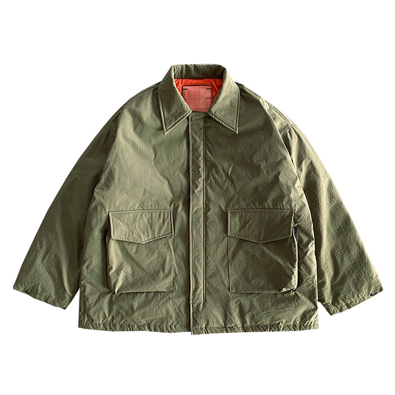90白鸭绒可情侣宽松军绿工装冬季潮流羽绒服外套8908/P280,男装羽绒服,星座1506-1