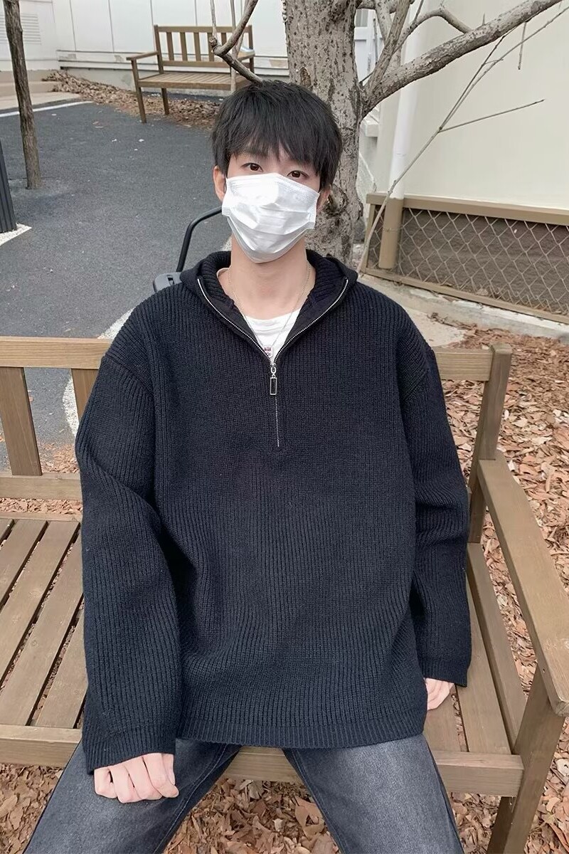 1506/M31151/P55秋冬新款开衫毛衣复古休闲慵懒风V领针织衫2,男装针织衫/毛衣,星座1506-1