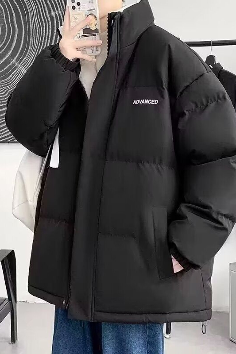 1506/M2061/P64冬季加绒加厚面包服新款潮流日系简约棉衣外套1,男装棉衣,星座1506-1