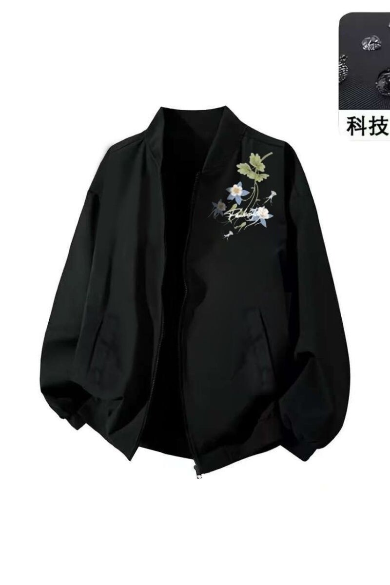 1506-1/JJ2031/P41美式春秋新款花卉印花夹克外套,男装夹克,星座1506-1