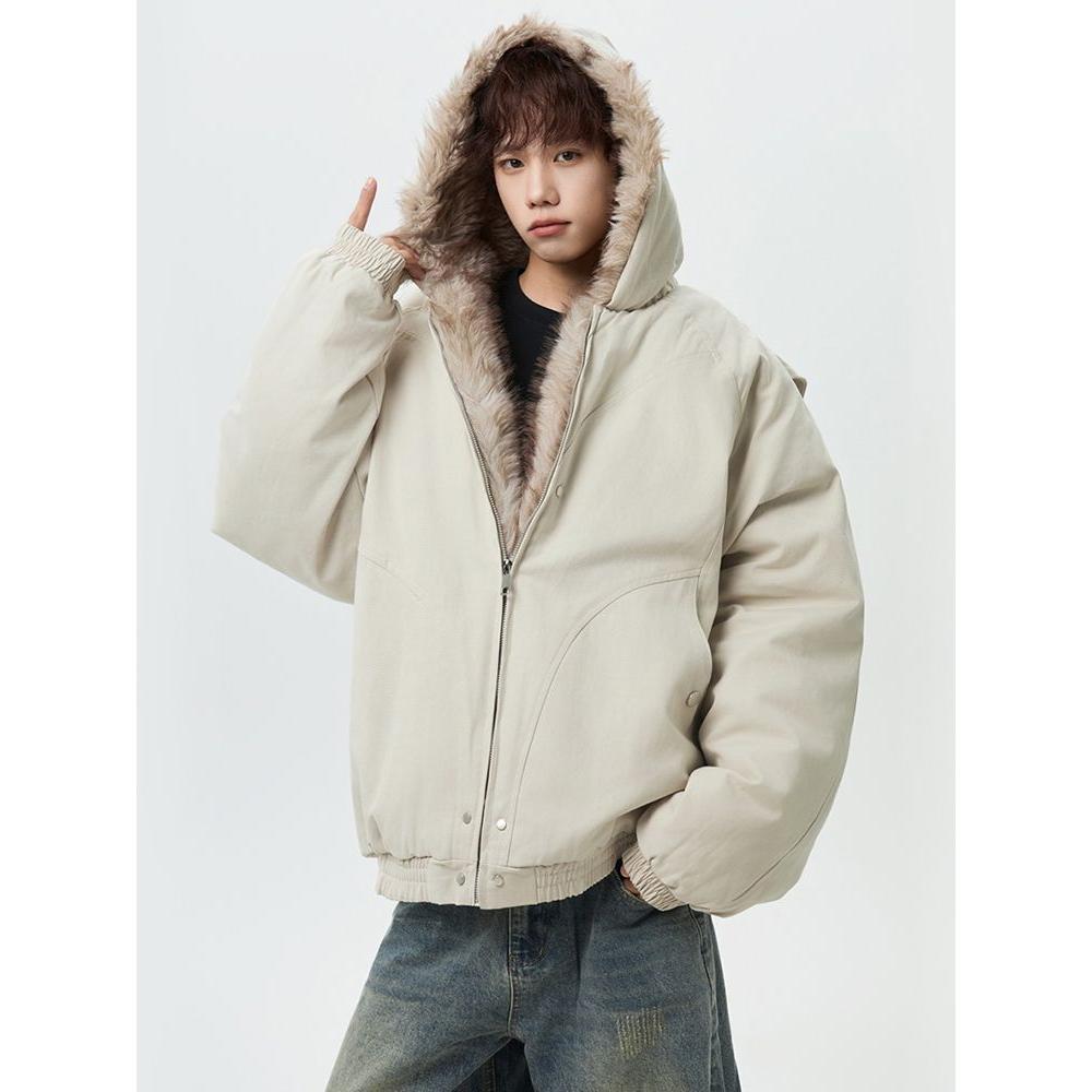 1506/M99251/P89美式复古短款连帽毛领棉服派克服棉衣外套1,男装棉衣,星座1506-1