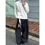 1506-1/CQYRJTK441/P40秋季高知miu系长袖polo衫美式cleanfit外套，男装Polo衫，星座1506-1