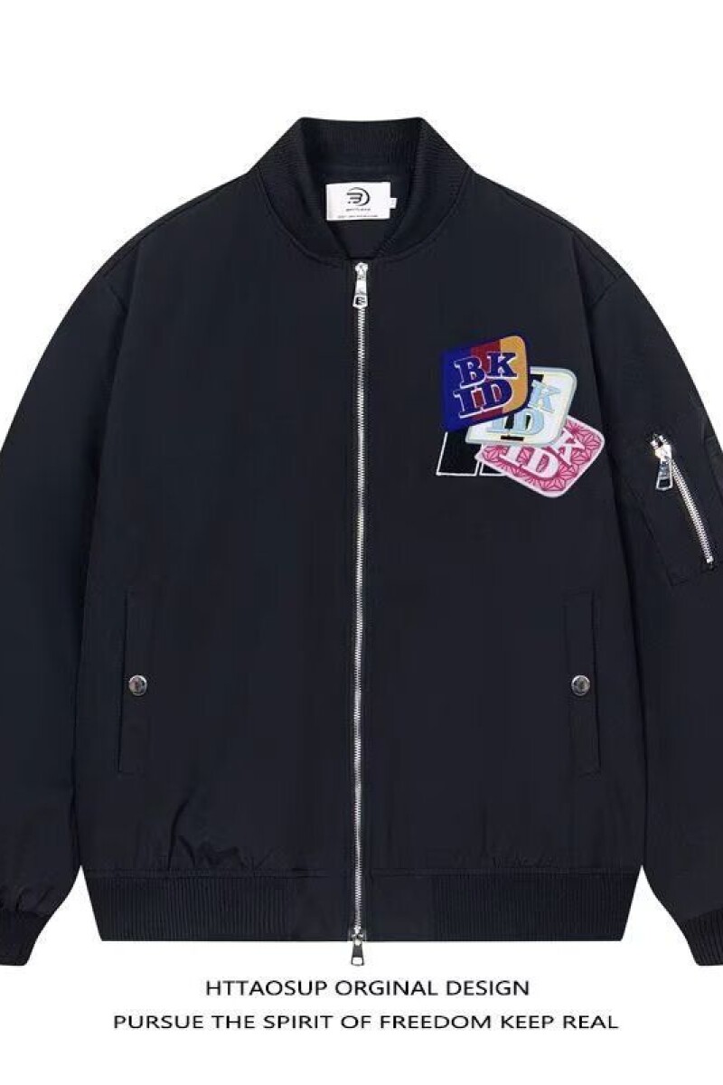 1506-1/JB031/P70B美式印花春季魔术贴外套男潮牌飞行员,女装短外套,星座1506-1