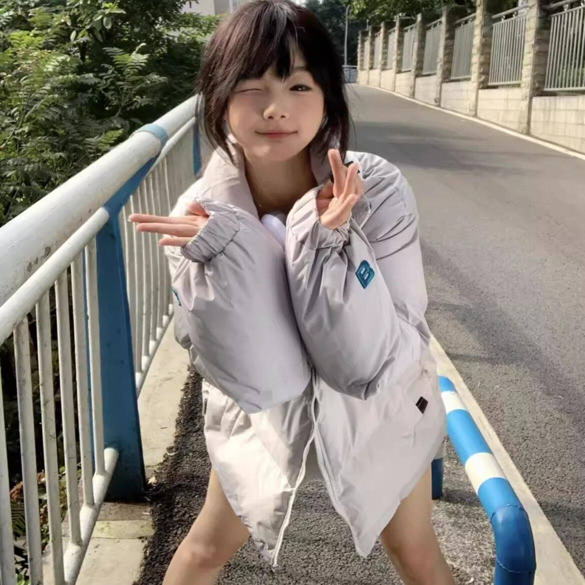 1506/MF9091/P98冬季美式复古刺绣字母棉服男女冬季棉袄1,男装棉衣,星座1506-1