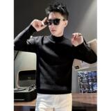 1506/M34671/P60半高领简约针织打底衫毛衣男秋冬新款1，男装T恤，星座1506-1