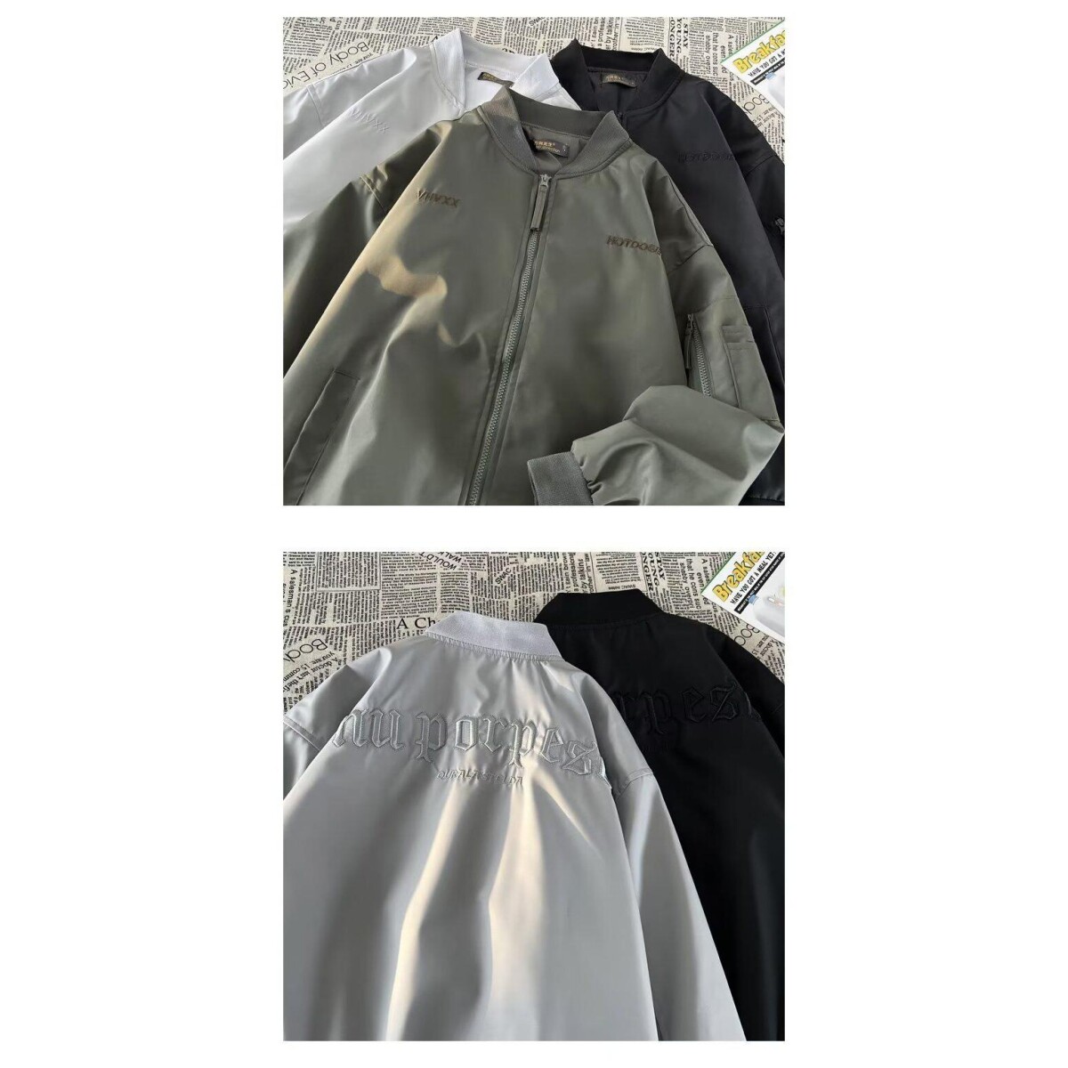 1506-1/JY1581/P62小尼力港风工装棒球服男,男装工装外套,星座1506-1