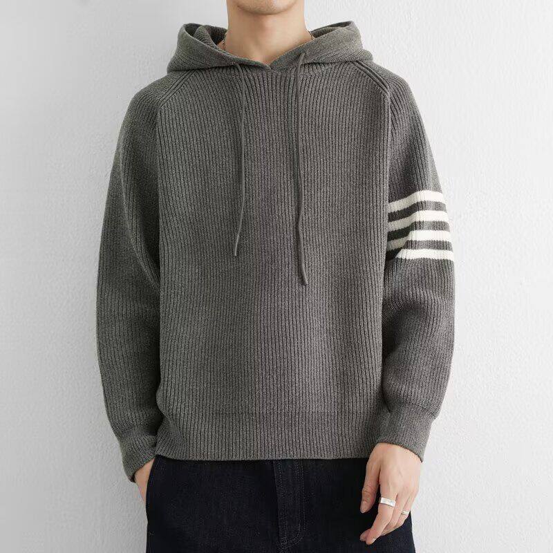 1506-1/M82021/P49秋冬新款毛衣男休闲韩版宽松高级感图片