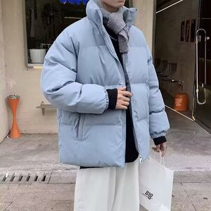 1505/M2111/P51冬季面包服新款潮流简约棉衣外套男3图片