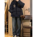 1506/QM2970/P63加厚棉服女宽松冬季新款慵懒风保暖立领外套1，男装棉衣，星座1506-1