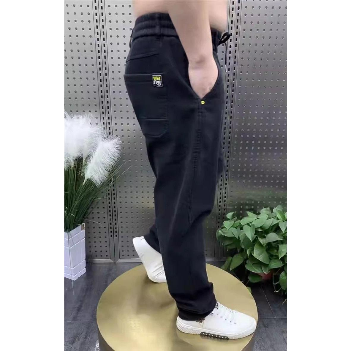 1506/KK11681/P41男士潮流百搭休闲小脚裤松紧腰潮流直筒哈伦裤2，男装休闲裤，星座1506-1