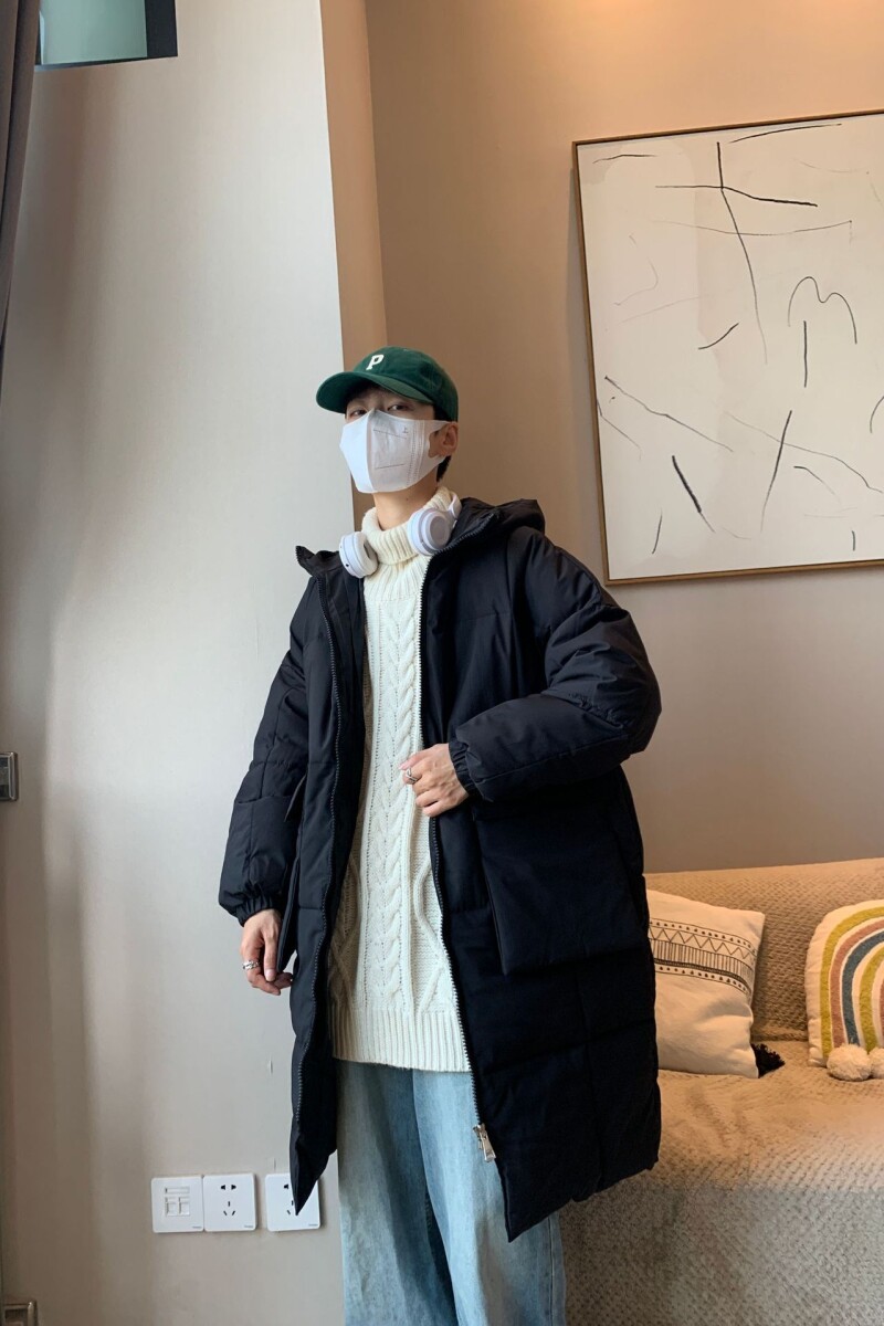 1506/M5571/P69男士中长款棉衣秋冬季连帽棉衣保暖棉服外套1,男装棉衣,星座1506-1