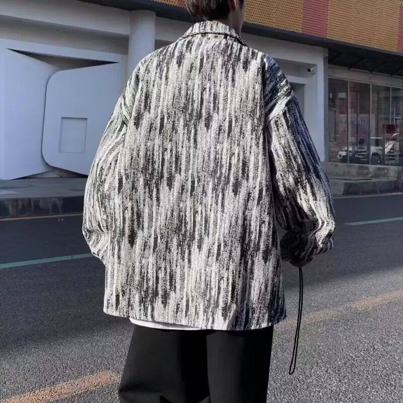 1506-1/JA61/P44春秋痞帅外套男ins高街潮牌港风日系图片