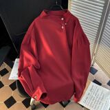 1506-1/CW391/P44春秋季小众免烫垂感衬衫男，男装衬衫，星座1506-1