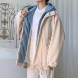 1506/F4401/P67毛呢大衣男士秋冬季加厚夹克风衣韩版中长款1，男装夹克，星座1506-1