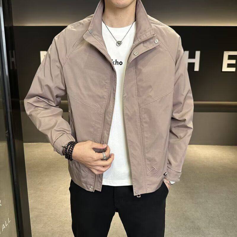 1506-1/J81611/P62春秋季新款立领简约休闲夹克男，男装夹克，星座1506-1