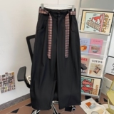 1506-1/KK391/P46钱风复古弯刀西裤男宽松休闲西装阔腿裤，男装西裤，星座1506-1