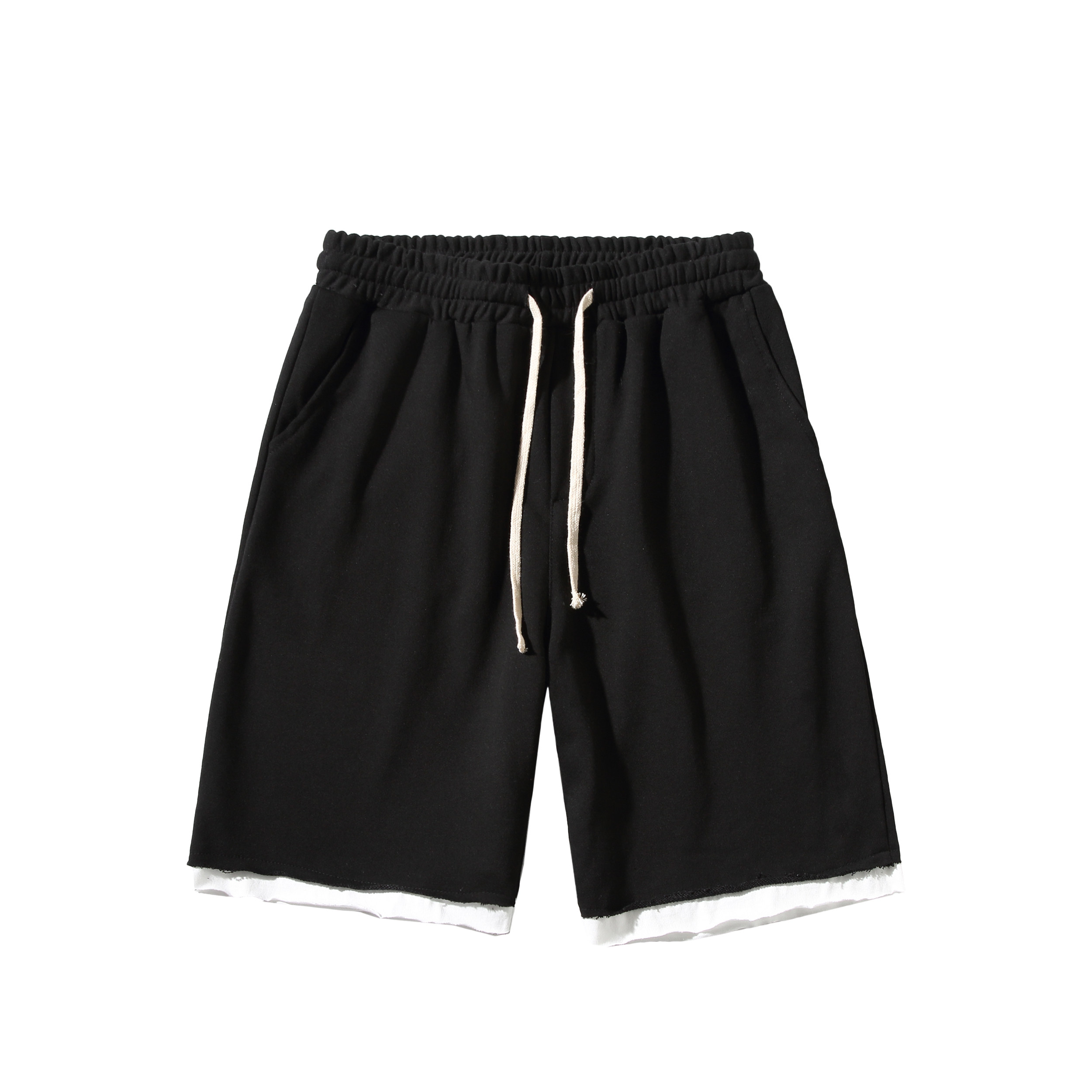 日系灰色夏季休闲五分裤百搭短裤大码宽松运动裤6127/特,男装休闲裤,星座1506-1