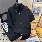 1506-1/CC1081/P42重磅小众解构垫肩白衬衫男装，男装衬衫，星座1506-1