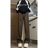 1506-1/KB501/P44夏季冰丝垂感西裤黑色痞帅高级感，商品下架区，星座1506-1