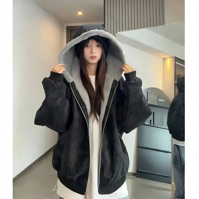 1506/M55531/P89情侣外套舒适系列宽松连帽卫衣外套男女同款2，女装短外套，星座1506-1