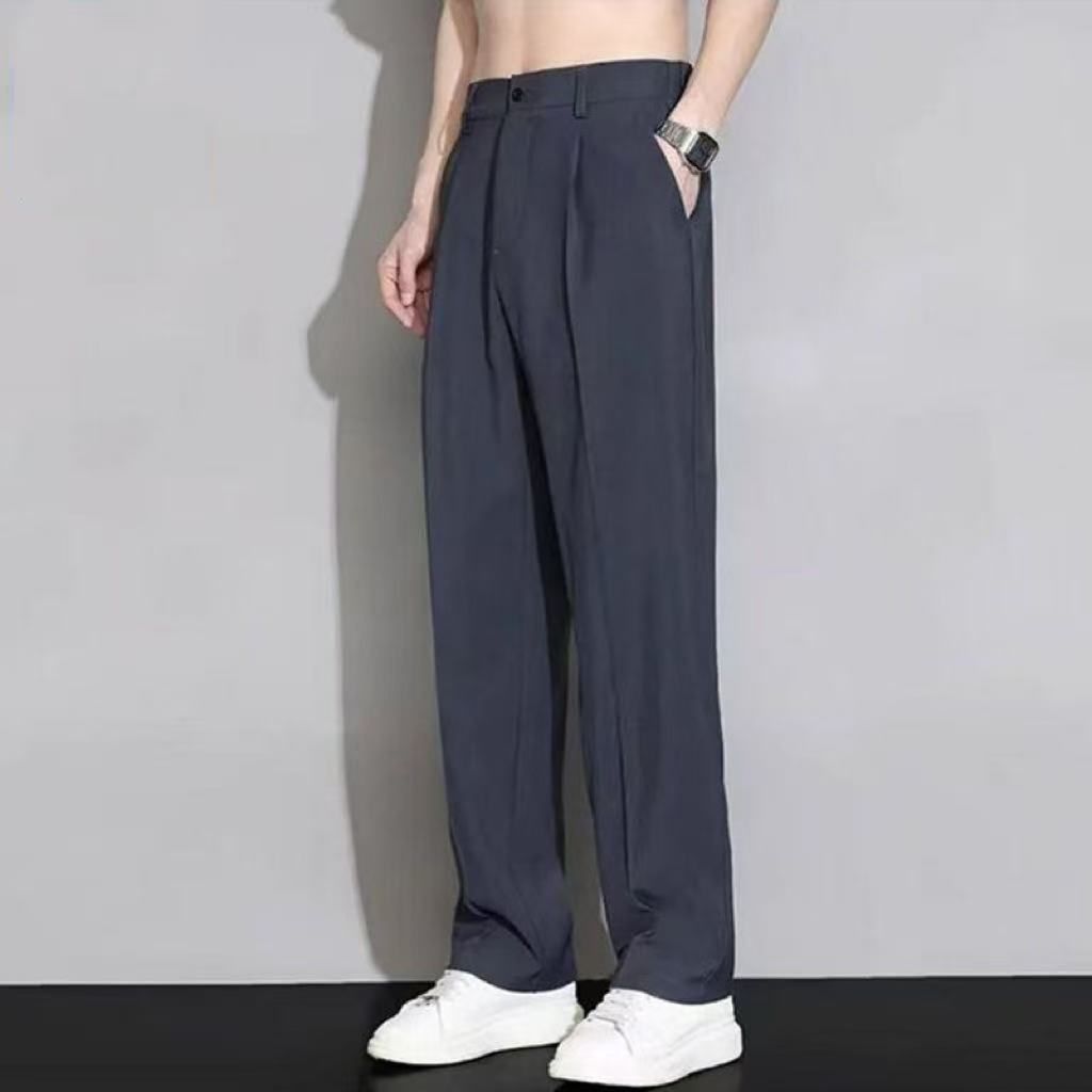 1506-1/K6481/P34新款高级感西裤抗皱免烫垂感裤子夏季薄款小,男装西裤,星座1506-1