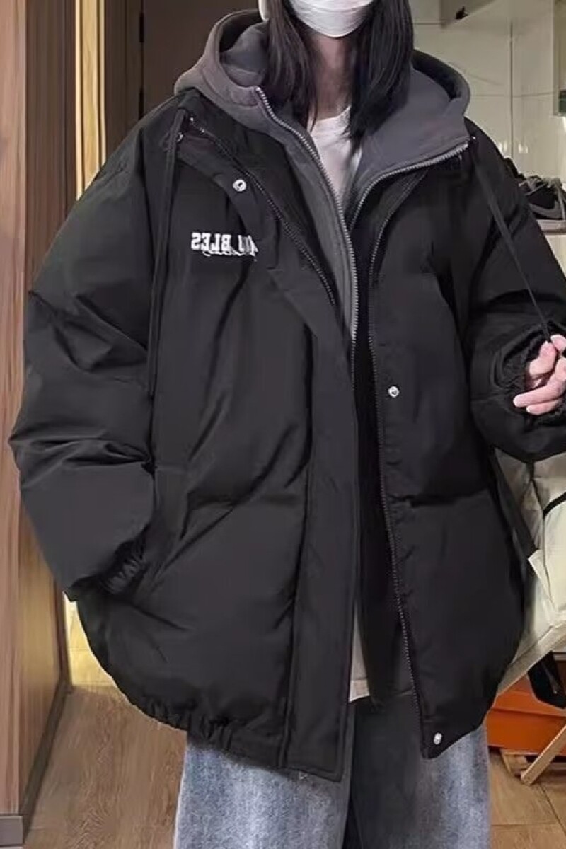 1506/M6991/P74美式复古高级设计感假两件连帽棉衣休闲外套2,男装棉衣,星座1506-1