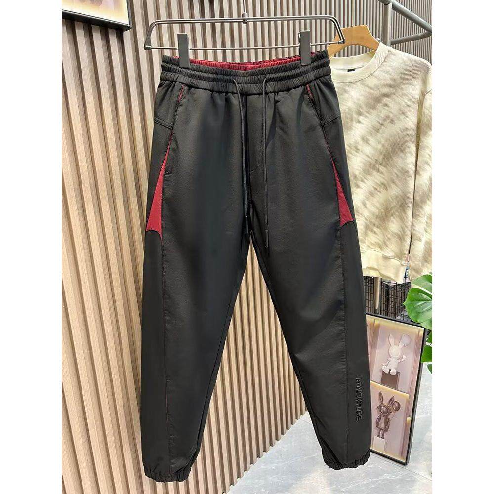 1506-1/KC591/P50新款美式宽松针织束脚运动裤子男款夏图片