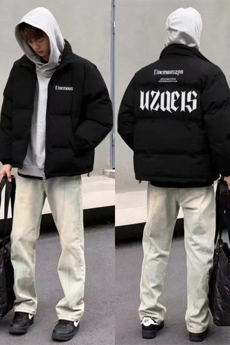 1506/M8011/P62美式冬季新款休闲百搭加厚保暖设计感夹棉外套1,男装棉衣,星座1506-1