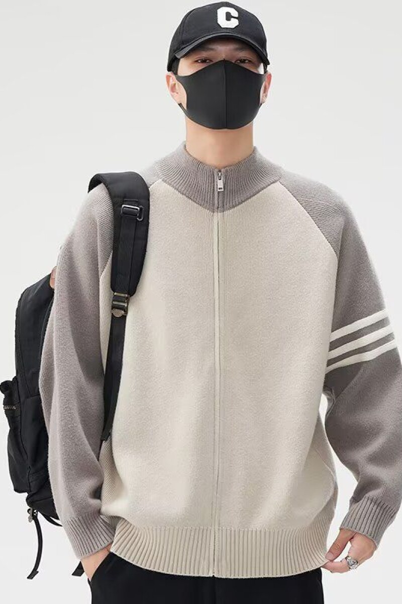 1506-1/MM331/P52潮牌立领撞色针织外套男生休闲毛线衣服冬装,男装针织衫/毛衣,星座1506-1